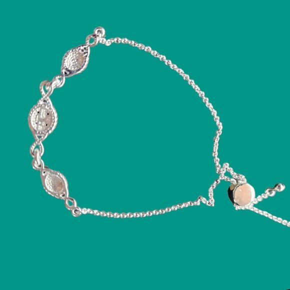 NEW GENUINE MARCASITE Fine Silver Plated Bracelet. - Picture 4 of 7